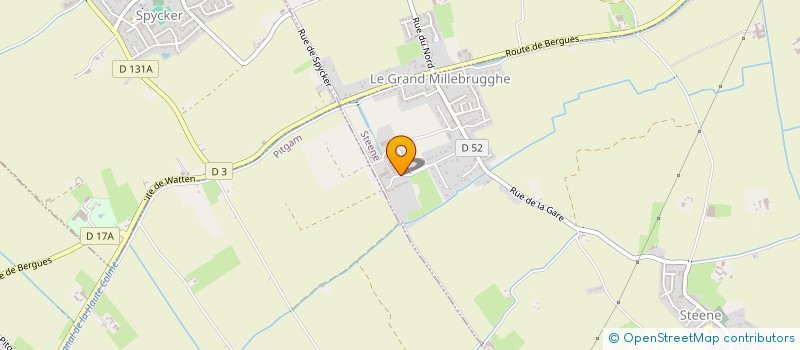 localisation de l'entreprise VIVARD SERVICES à STEENE