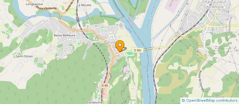 localisation de l'entreprise VIVAROISE DES ASSISTANTES MATERNELLES à VIVIERS