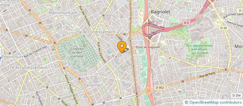 localisation de l'entreprise VIVART  PARIS