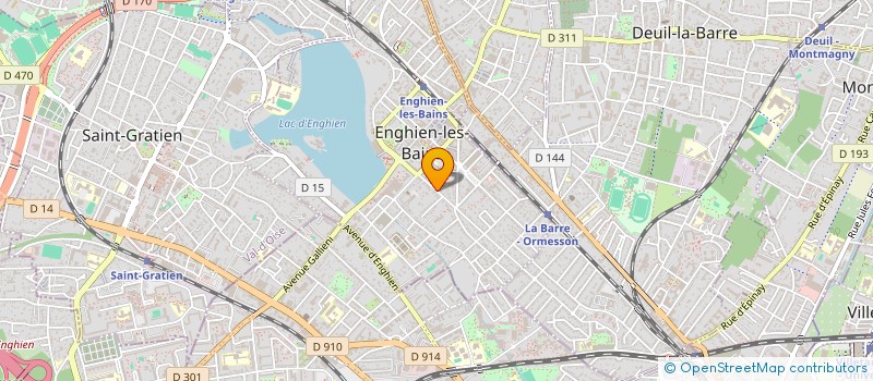 localisation de l'entreprise VIVASED  ENGHIEN-LES-BAINS