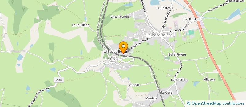 localisation de l'entreprise VIVASTYL à VIVANS