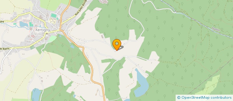 localisation de l'entreprise VIVAT ANIMA  XERTIGNY