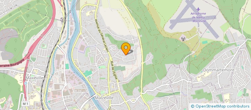 localisation de l'entreprise VIVAT BACCHUS  MALZEVILLE