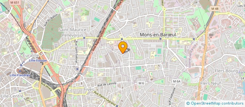 localisation de l'entreprise VIVAT MUSICA  MONS-EN-BARUL