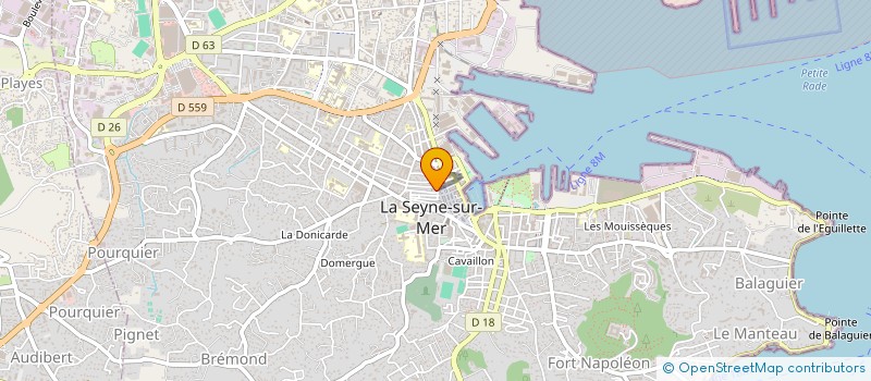 localisation de l'entreprise VIVATECH à LA SEYNE-SUR-MER