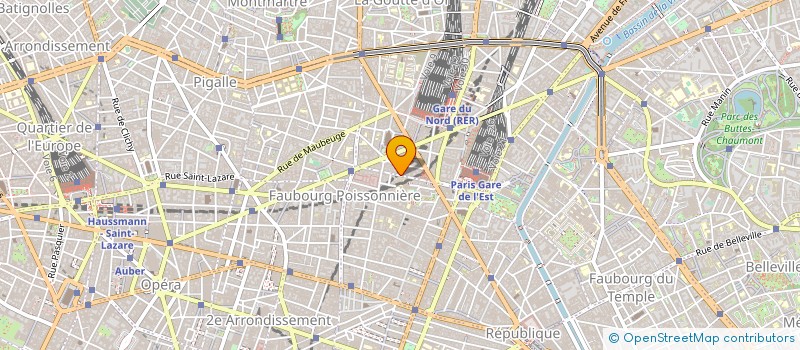 localisation de l'entreprise VIVATER  PARIS