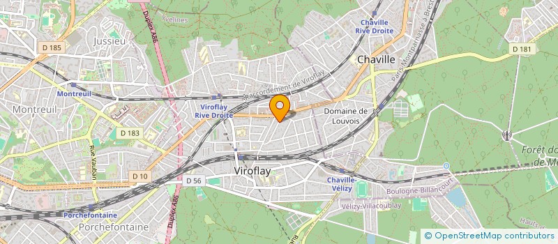 localisation de l'entreprise VIVAX  VIROFLAY