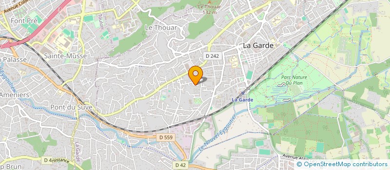 localisation de l'entreprise VIVE L OPERETTE à LA GARDE