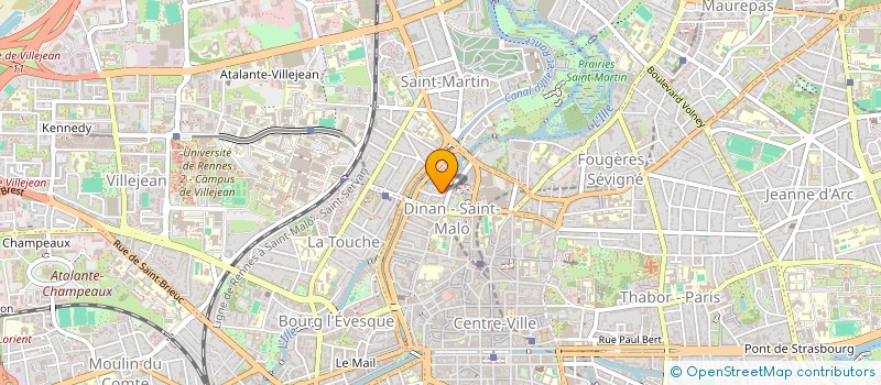 localisation de l'entreprise VIVE LA DEMOCRATIE  RENNES