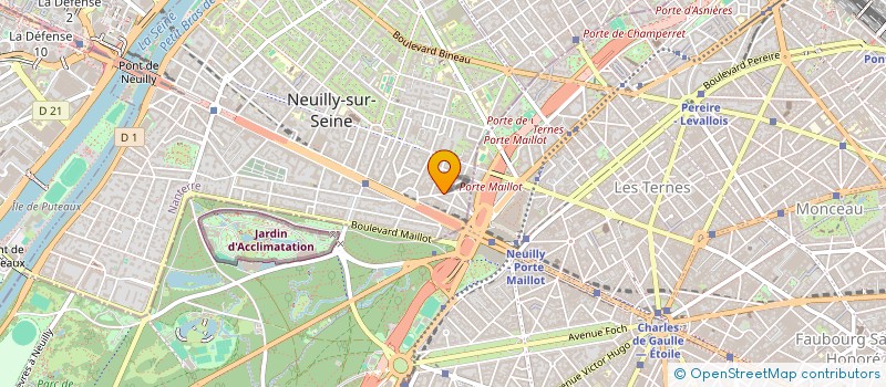localisation de l'entreprise VIVE LA FETE à NEUILLY-SUR-SEINE
