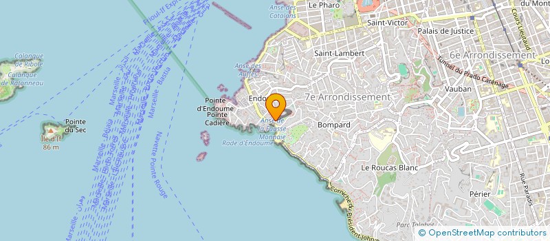 localisation de l'entreprise VIVE LA MER SOLIDARITE à MARSEILLE