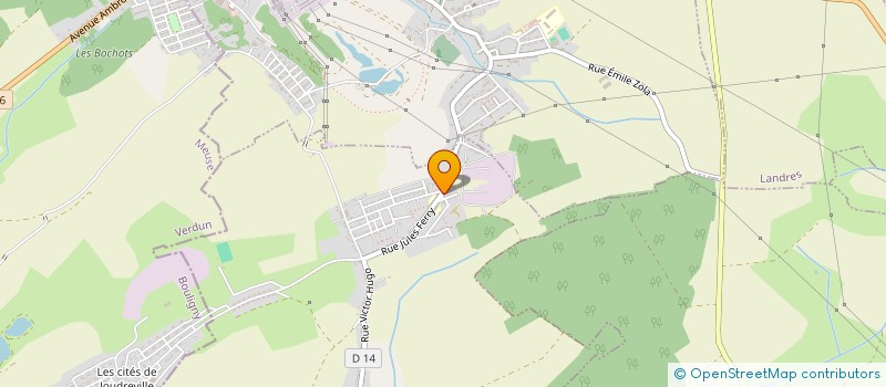 localisation de l'entreprise VIVE LA RECRE  JOUDREVILLE