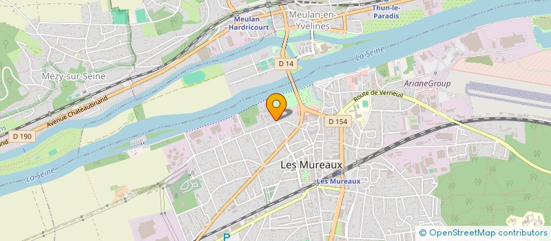 localisation de l'entreprise VIVE LA SEINE à LES MUREAUX
