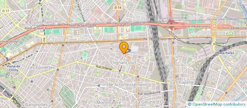 localisation de l'entreprise VIVE LA VIE AU PRESENT  PARIS