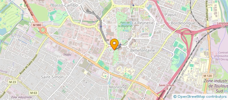 localisation de l'entreprise VIVE MUSIQUE 31 à TOULOUSE