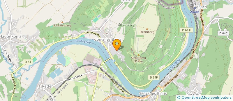 localisation de l'entreprise VIVEA PROMOTION  CONTZ-LES-BAINS