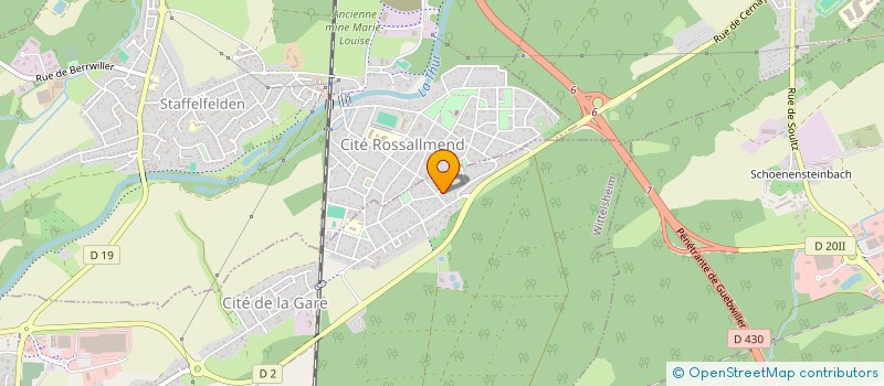 localisation de l'entreprise VIVEAVENTURES  WITTELSHEIM