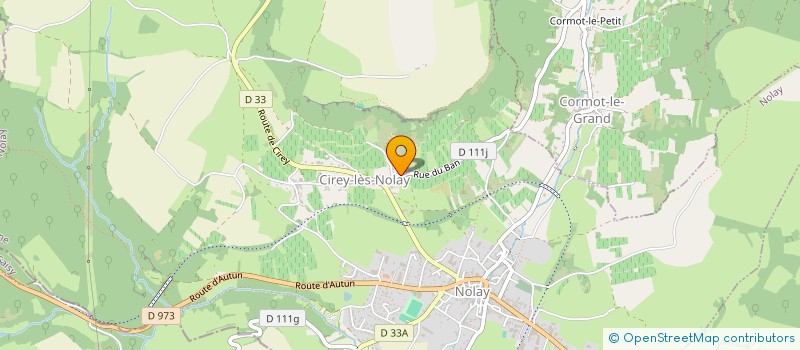 localisation de l'entreprise VIVECY à NOLAY