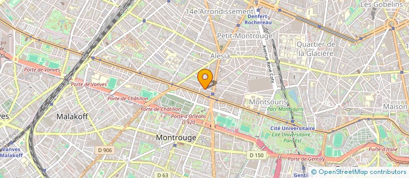 localisation de l'entreprise VIVEFRANCE  PARIS