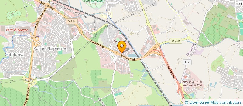 localisation de l'entreprise VIVELA  PERPIGNAN