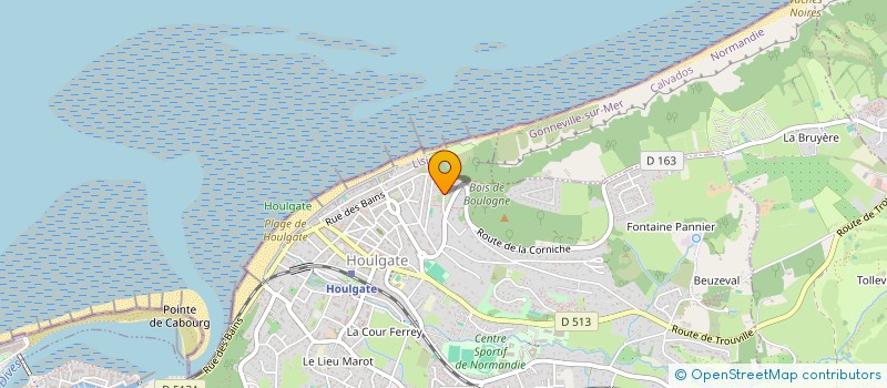 localisation de l'entreprise VIVELA  HOULGATE