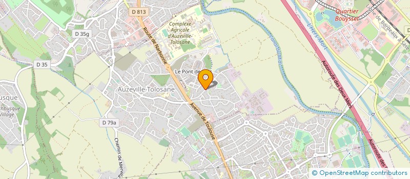 localisation de l'entreprise VIVELEC  AUZEVILLE-TOLOSANE