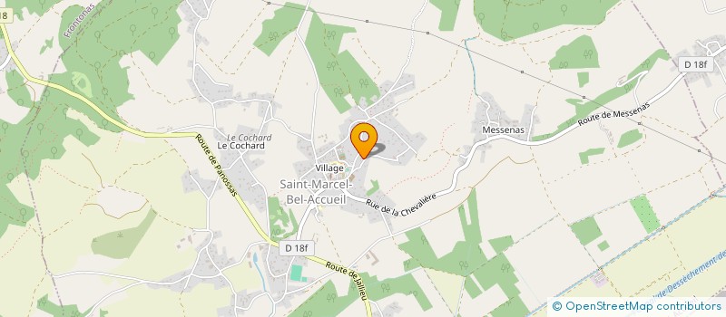 localisation de l'entreprise VIVEMAN  SAINT-MARCEL-BEL-ACCUEIL