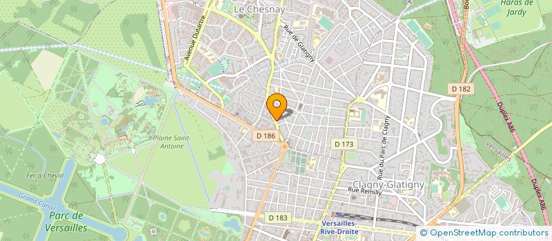 localisation de l'entreprise VIVEMENT LA RETRAITE à LE CHESNAY-ROCQUENCOURT