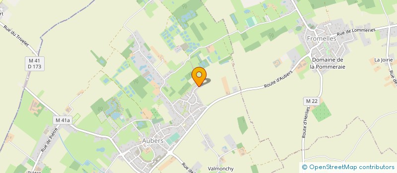 localisation de l'entreprise VIVEMENT MERCREDI à AUBERS