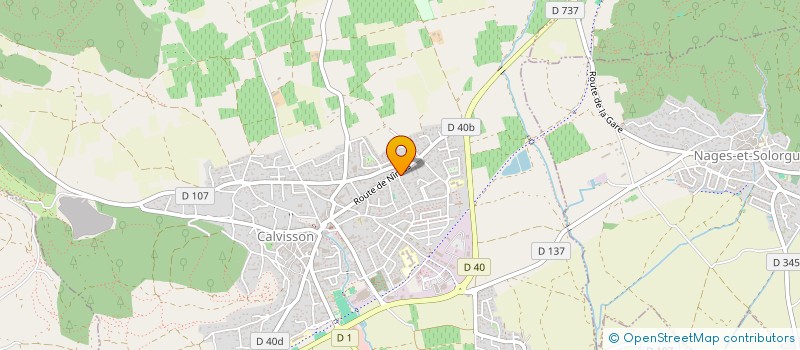 localisation de l'entreprise VIVENA  ORANGE