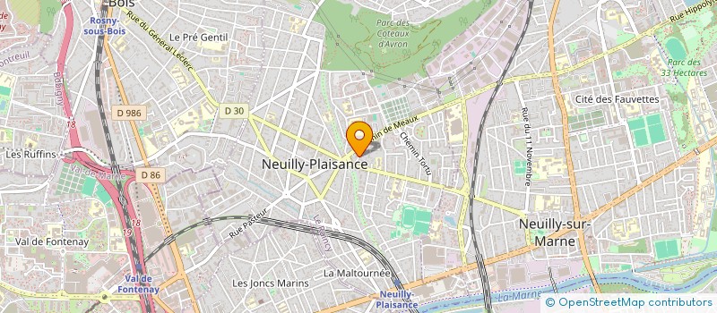 localisation de l'entreprise VIVENDA à NEUILLY-PLAISANCE