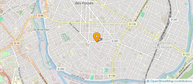 localisation de l'entreprise VIVENDA IMMOBILIER MARNE à SAINT-MAUR-DES-FOSSES