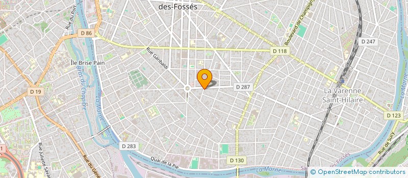 localisation de l'entreprise VIVENDA IMMOBILIER MEDERIC à SAINT-MAUR-DES-FOSSES