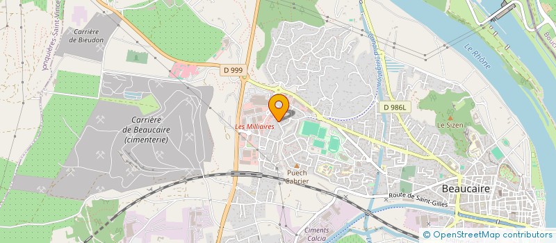 localisation de l'entreprise VIVENDA MIRANDA  BEAUCAIRE