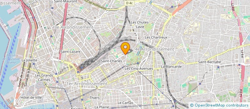 localisation de l'entreprise VIVENS à MARSEILLE
