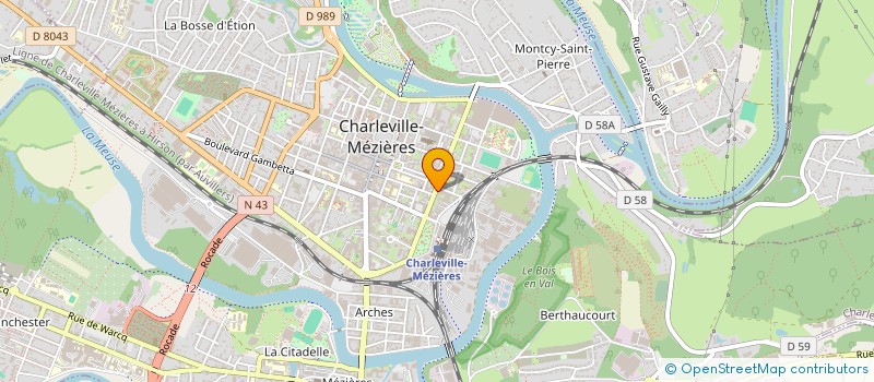 localisation de l'entreprise VIVENSO FRANCE à CHARLEVILLE-MEZIERES