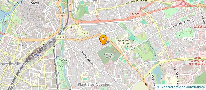 localisation de l'entreprise VIVENT  SAINT-JULIEN-LES-METZ