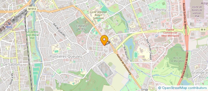 localisation de l'entreprise VIVEO PROMOTION  METZ