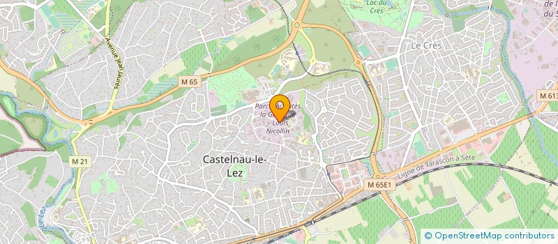 localisation de l'entreprise VIVEONIS à CASTELNAU-LE-LEZ