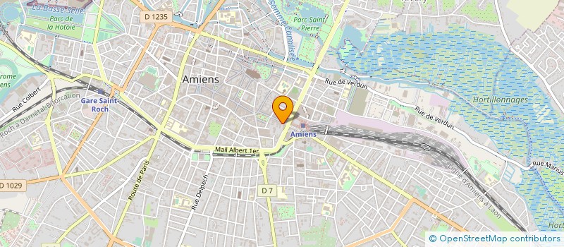 localisation de l'entreprise VIVET INFORMATIQUE  AMIENS