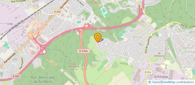 localisation de l'entreprise VIVEZ SPORT  TING