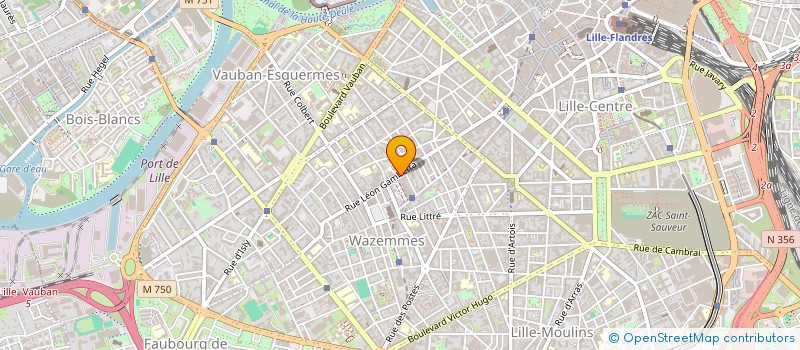 localisation de l'entreprise VIVI à LILLE