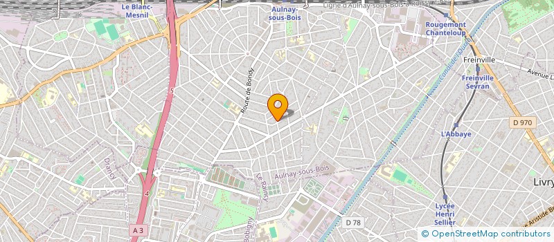 localisation de l'entreprise VIVI FORME  LE RAINCY