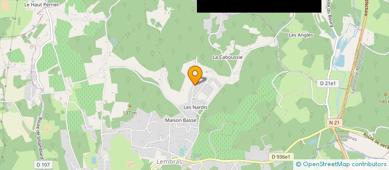 localisation de l'entreprise VIVI FRANCE à LEMBRAS