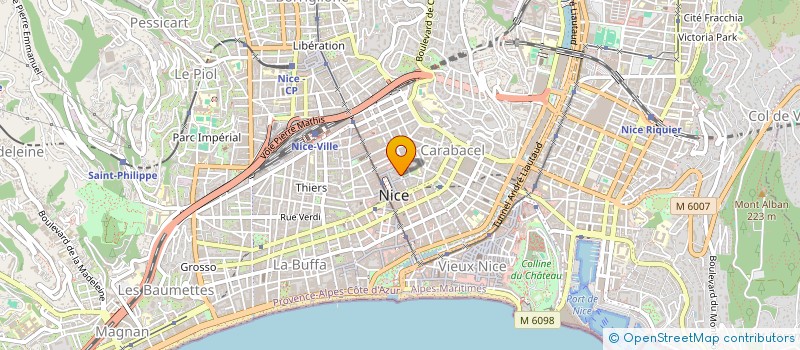 localisation de l'entreprise VIVIALEX à NICE