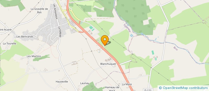 localisation de l'entreprise VIVIAN  TOLLEVAST