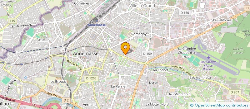 localisation de l'entreprise VIVIAND CORPORATION JVEL  ANNEMASSE