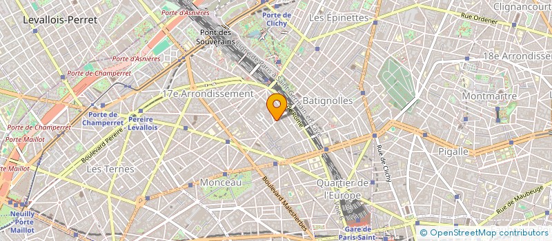 localisation de l'entreprise VIVIANE COIFFURE  PARIS