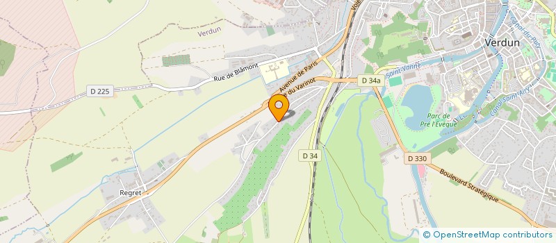localisation de l'entreprise VIVIANE INVESTISSEMENTS à VERDUN