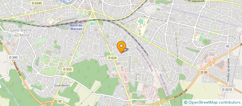 localisation de l'entreprise VIVIANE OZ  SAINT-PIERRE-DU-MONT